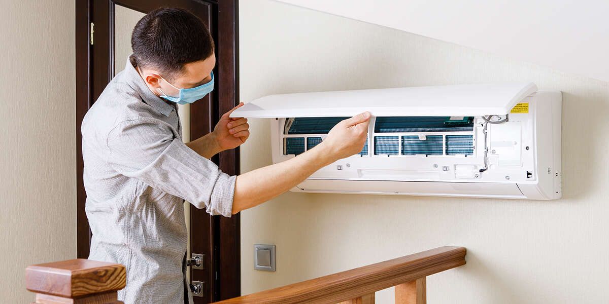 Set AC in Two Story House